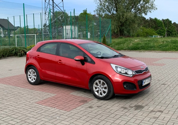 Kia Rio cena 28700 przebieg: 106320, rok produkcji 2011 z Ząbkowice Śląskie małe 154